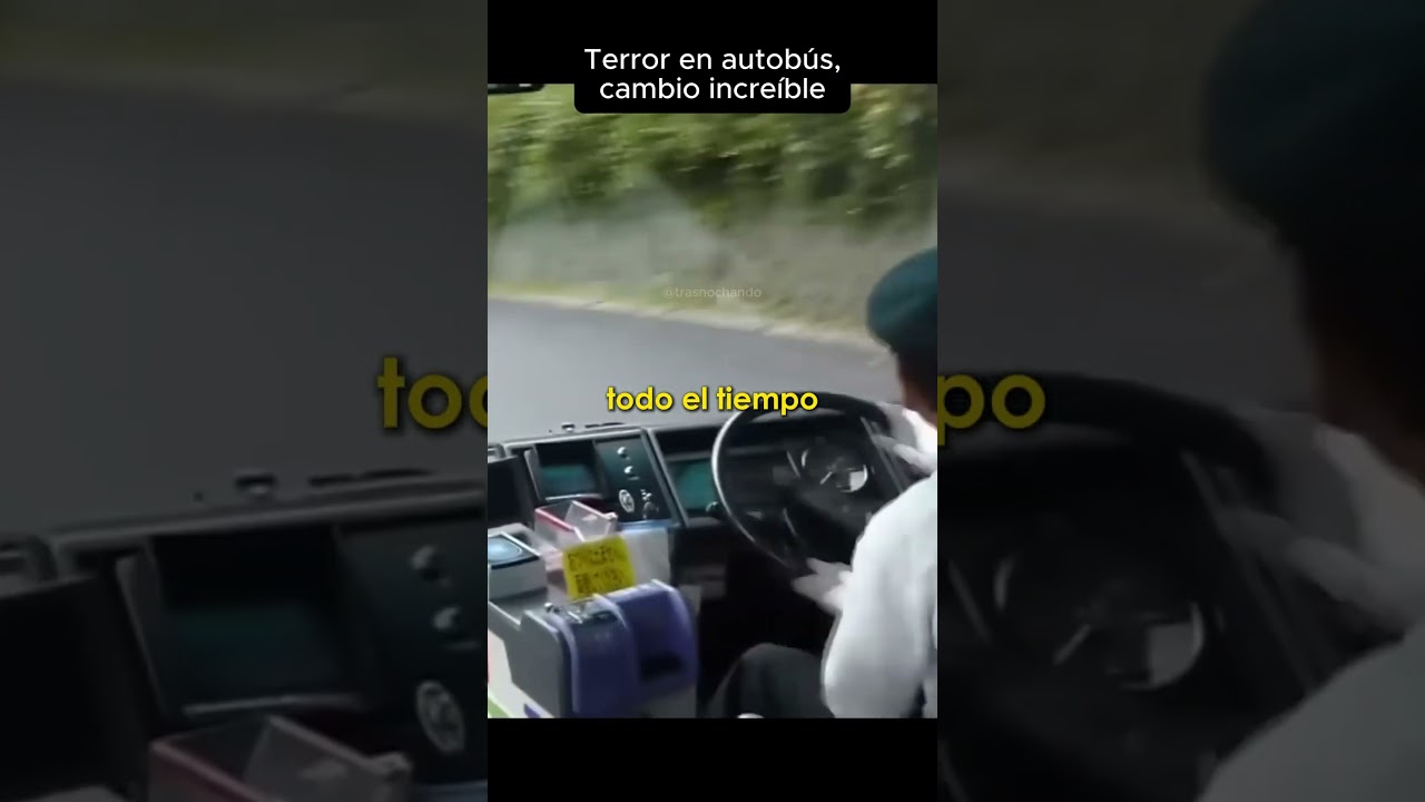 Terror en autob&uacute;s, cambio incre&iacute;ble 🚍⛰️ #viaje  #autobus  #turismo  #conocimiento