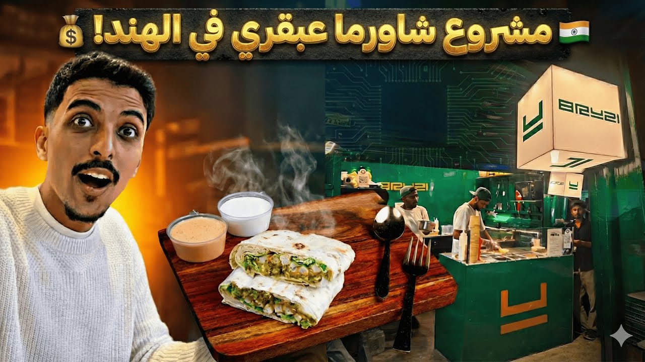 مشروع شاورما صغير في الهند يحقق أرباح كبيرة… القصة كاملة!