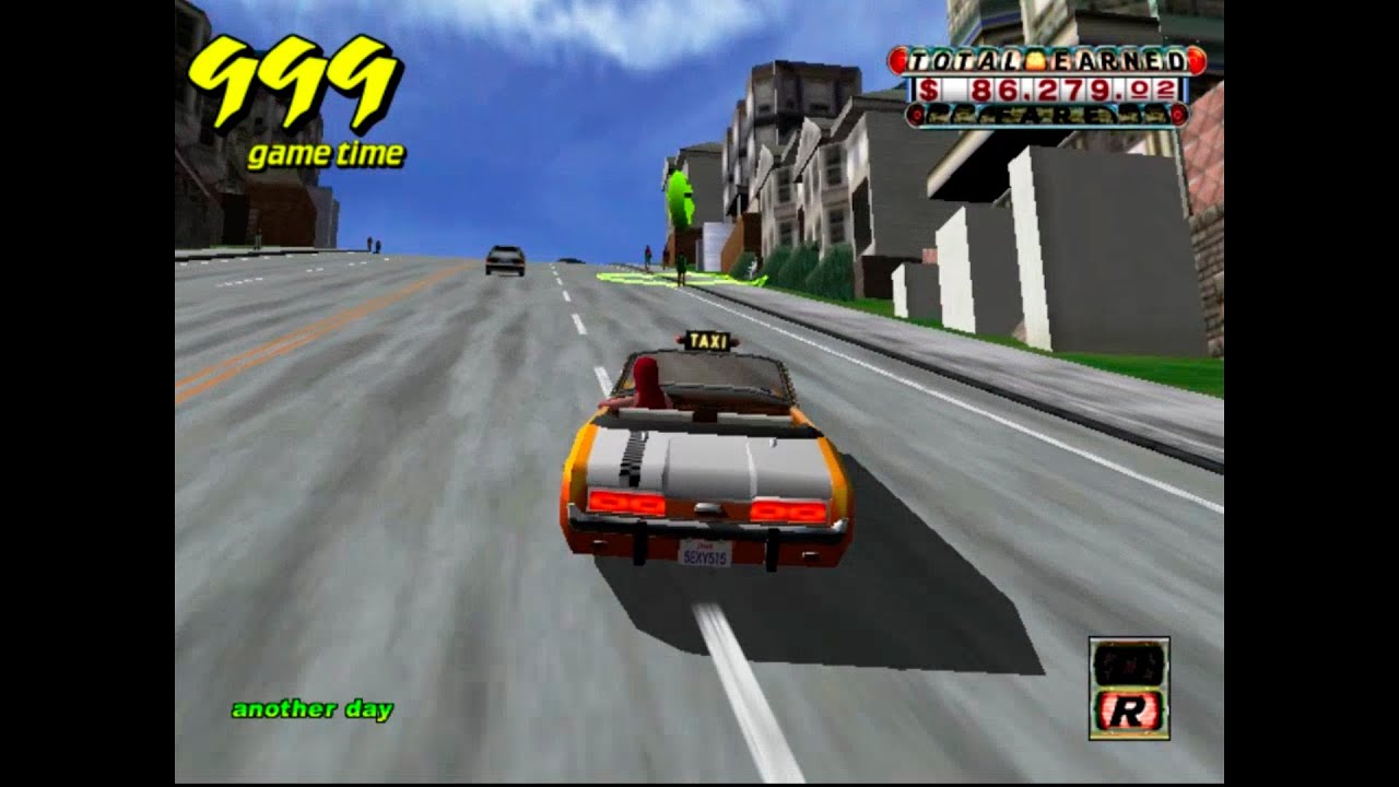 Crazy Taxi - Original map - Another day mode