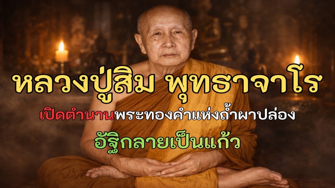 หลวงปู่สิม พุทธาจาโร | เปิดตำนานพระทองคำแห่งถ้ำผาปล่อง อัฐิกลายเป็นแก้ว ทิ้งปาฏิหาริย์ไว้บนดอยสูง