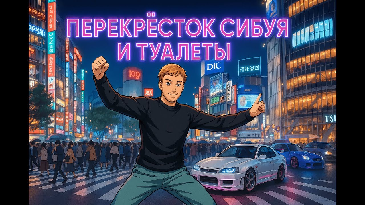 Перекресток Шибуя, ТУАЛЕТЫ и мэрия Токио/14 день
