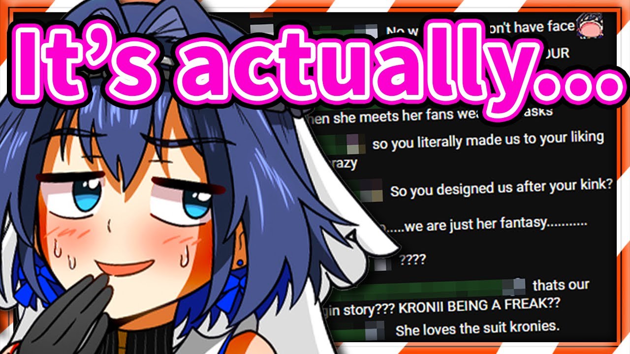 Kronies Realize That Kronii Designed Them Based on Her 𝐅*𝐓𝐈𝐒𝐇 【Ouro Kronii / HololiveEN】
