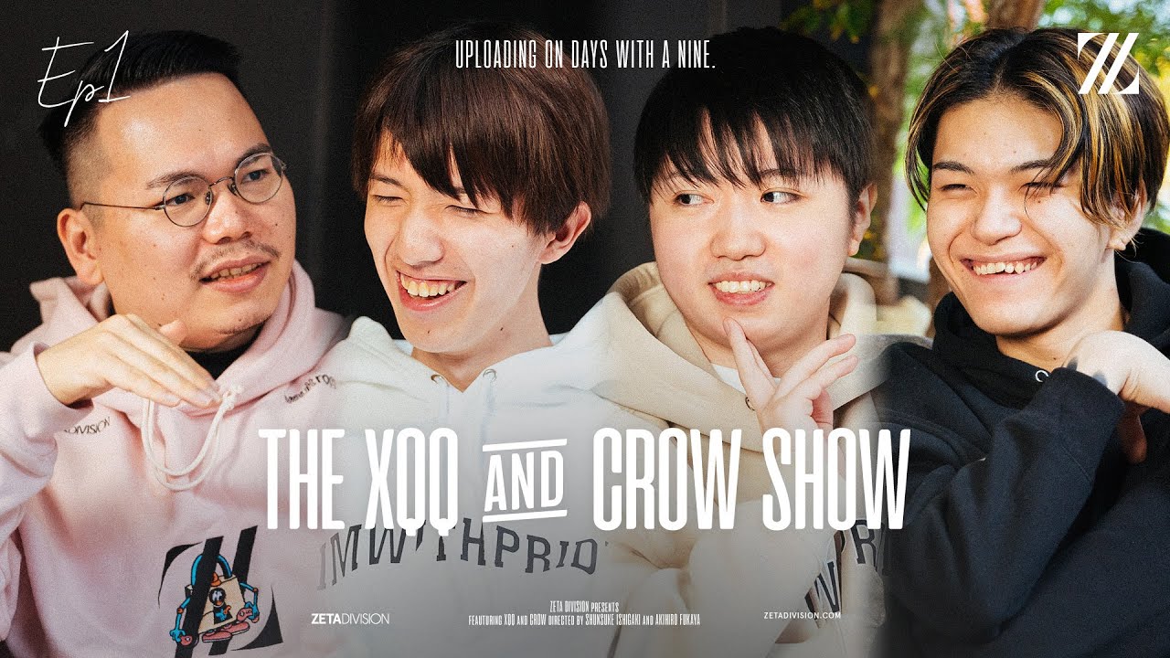 Season2 Ep1 // ゲスト: ZETA VALORANT部門 | 新シーズン幕開け | THE XQQ AND CROW SHOW - PODCAST
