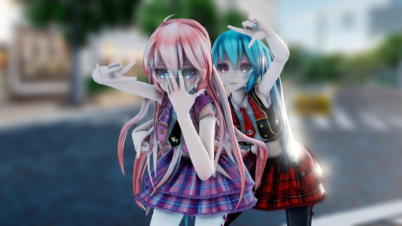 MMD ROKI P [ロキ]  - Tda Miku y Luka POP Idol [ CAMERA DL !!]