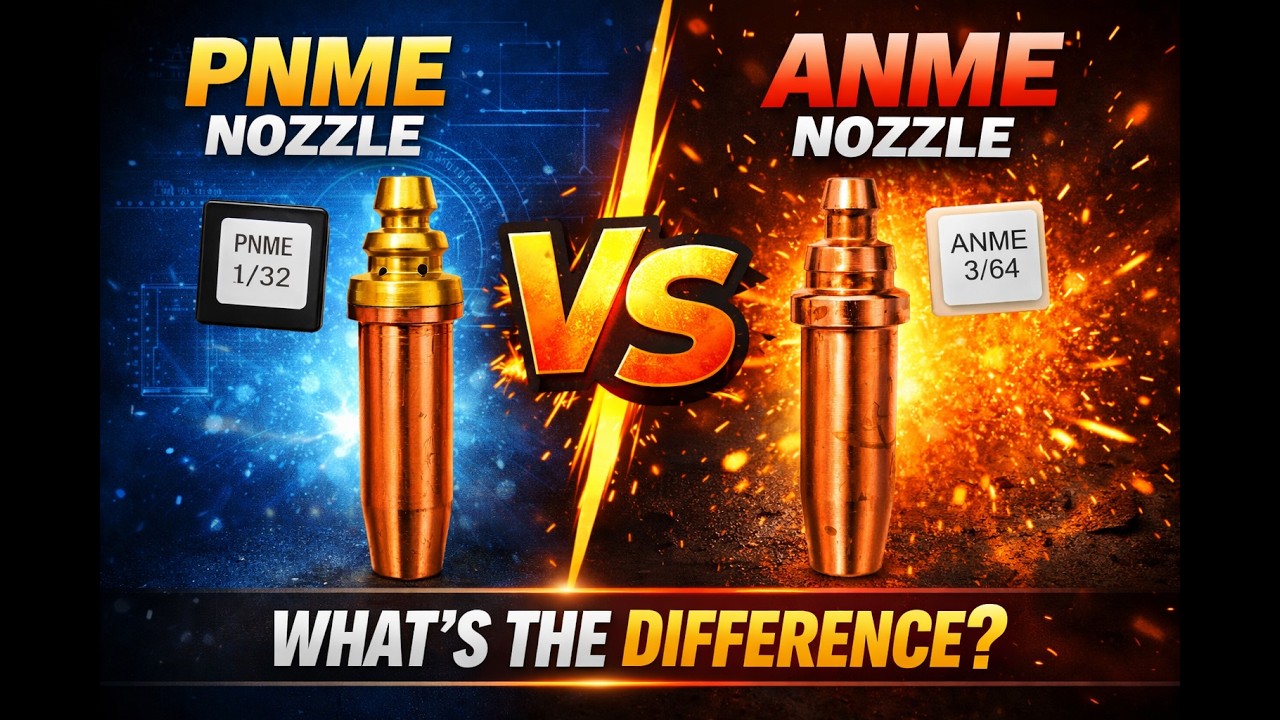 ANME vs PNME Cutting Nozzle | Which One Should You Use?