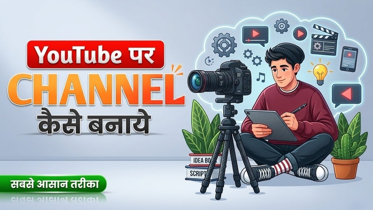 🔥YouTube पर Creator वाला चैनल कैसे बनाये ?, YouTube channel kaise banaye