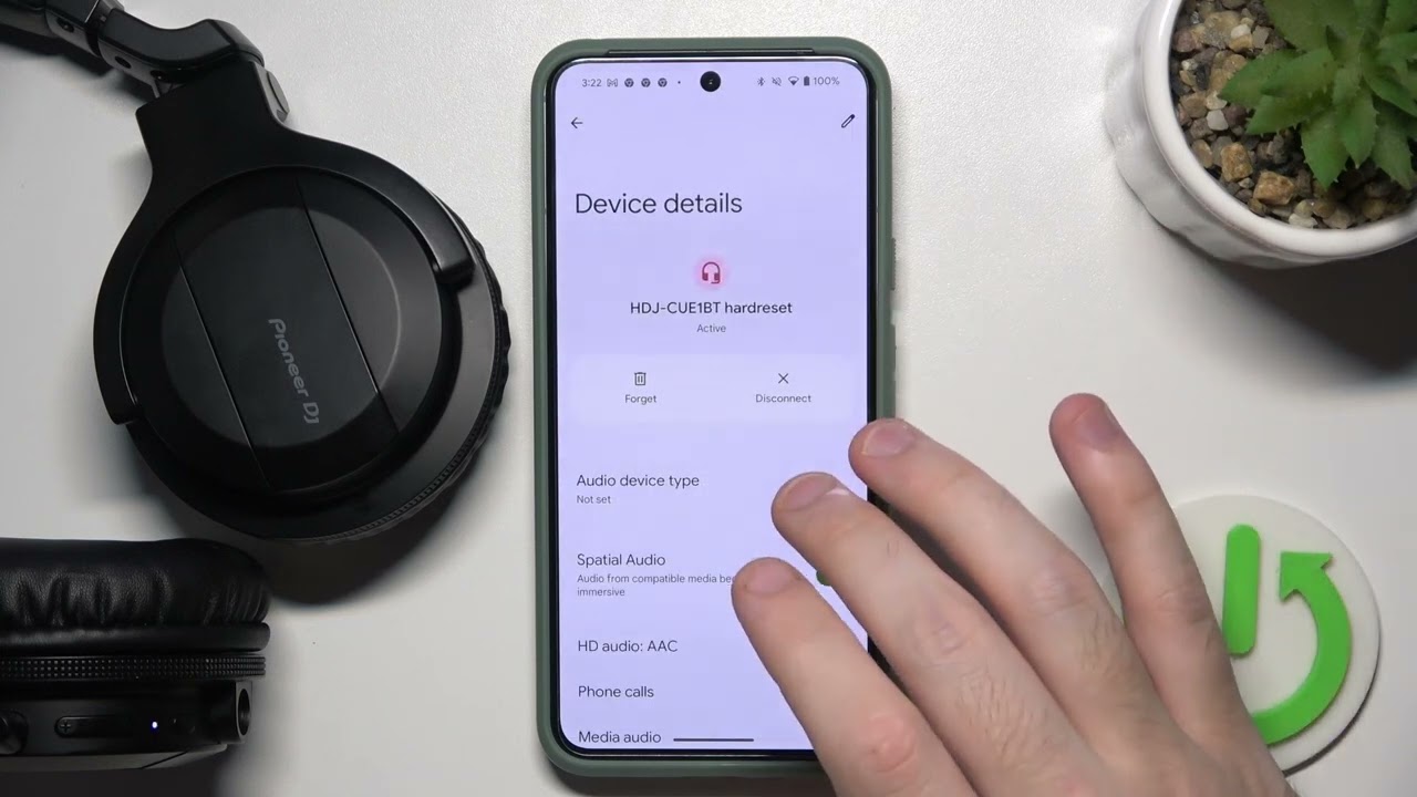 How to Set Devise Type on Android - PIONEER HDJ-CUE1 Headphones