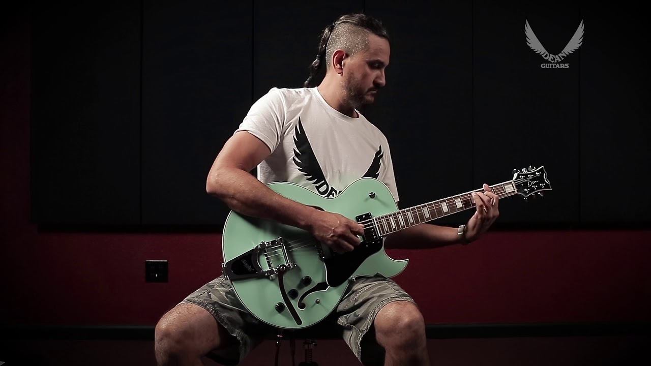 Dean Colt Bigsby with Piezo Aqua
