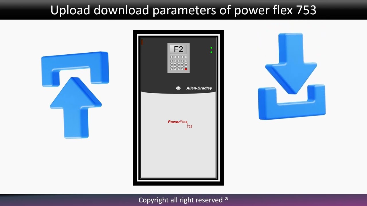 PowerFlex 753 and 755 Parameters Upload Download