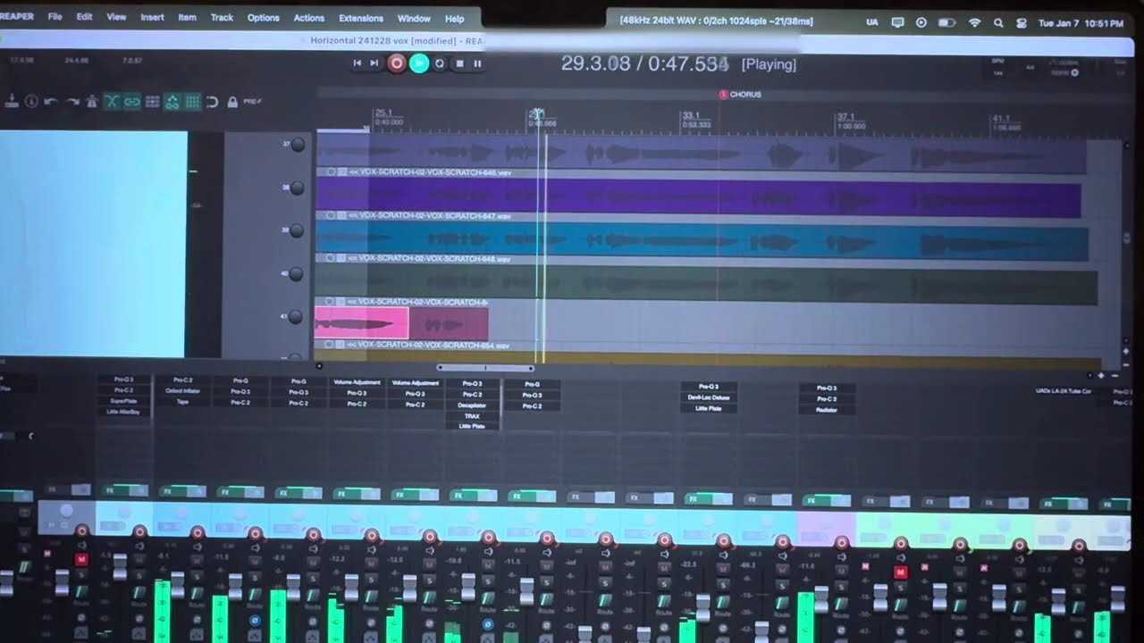 Reaper pops and clicks on MacBook Pro M1 Max