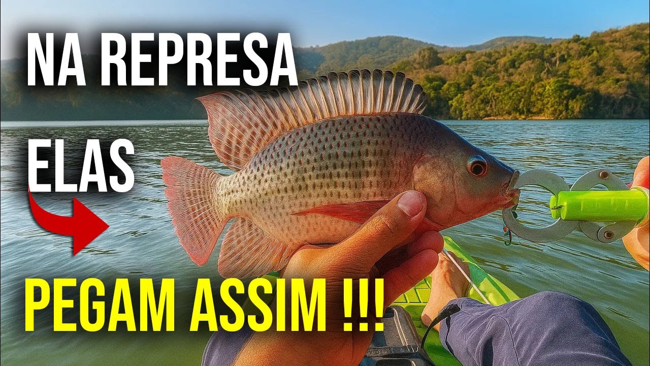 Na represa de Mairiporã é assim que elas Pegam!!!