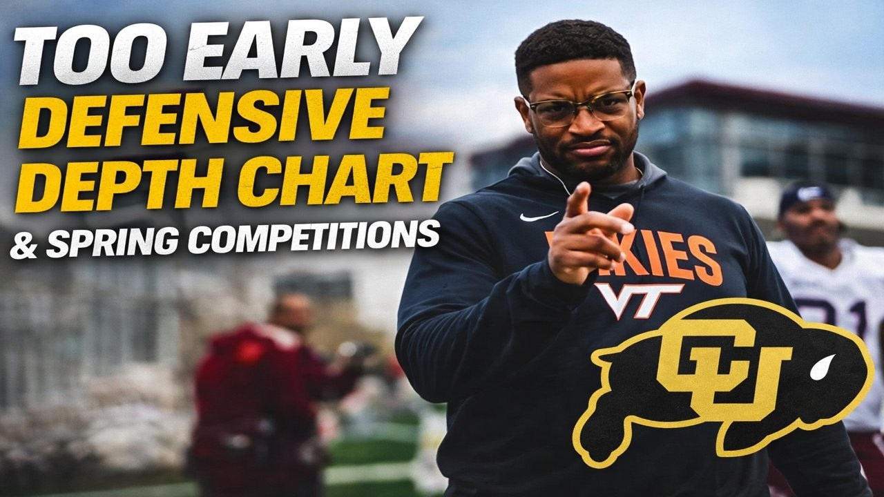 Too Early Colorado Defensive Depth Chart | Starters, Two-Deep & Spring Battles