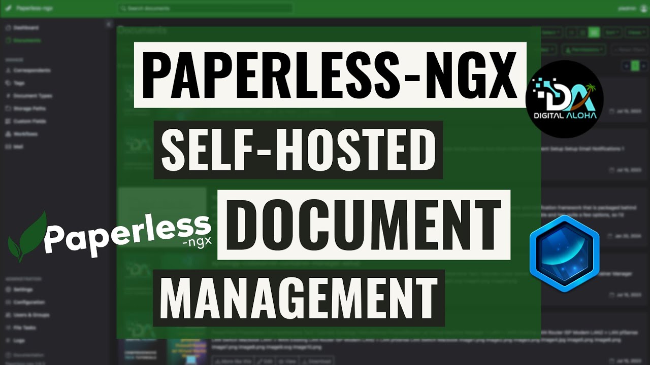 Установите Paperless-NGX с помощью диспетчера контейнеров Synology и управляйте всеми документами...