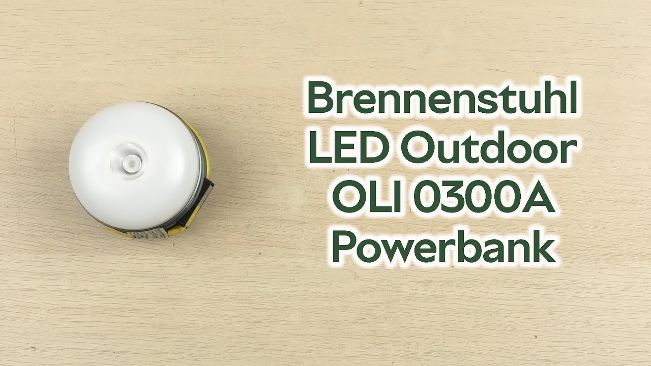 Розпаковка Brennenstuhl LED Outdoor OLI 0300A Powerbank