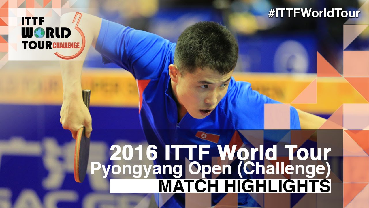 2016 Pyongyang Open Highlights: Cao Wei vs Kang Wi Hun (1/4)