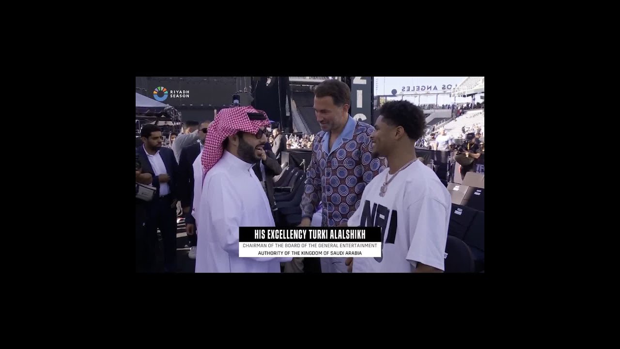 Turki Alalshikh Tells Shakur Stevenson: 