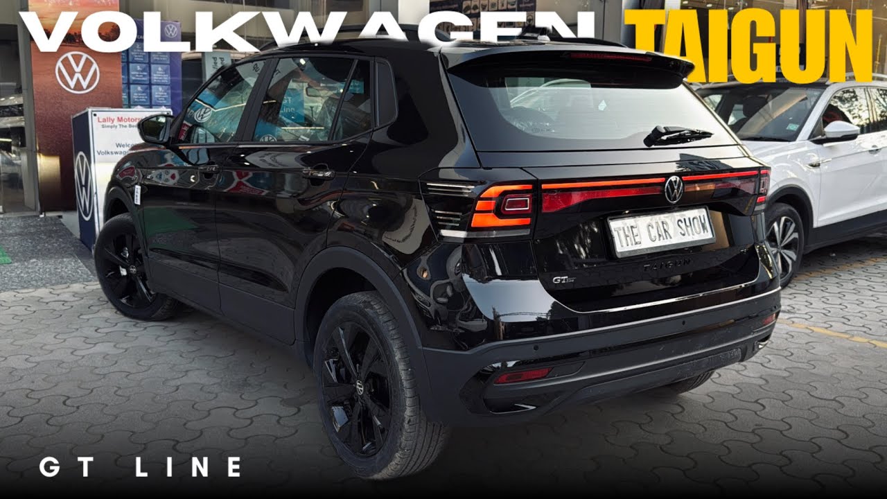 New UPDATED Volkswagen Taigun 2025 🔥 GT Line - Rs 14.29L | New Black Colour with Black interiors!