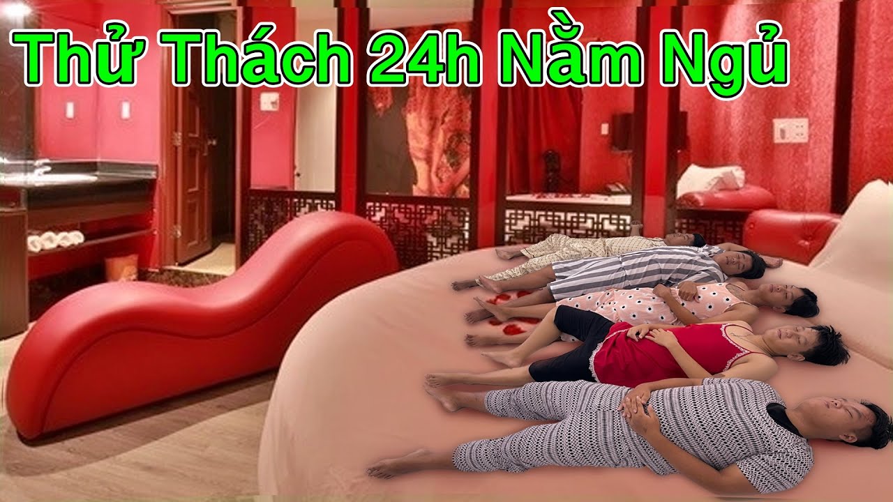 Người Cuối Cùng Ngừng NGỦ Sẽ Thắng 10 Triệu | Thử Thách 24h Nằm Ngủ