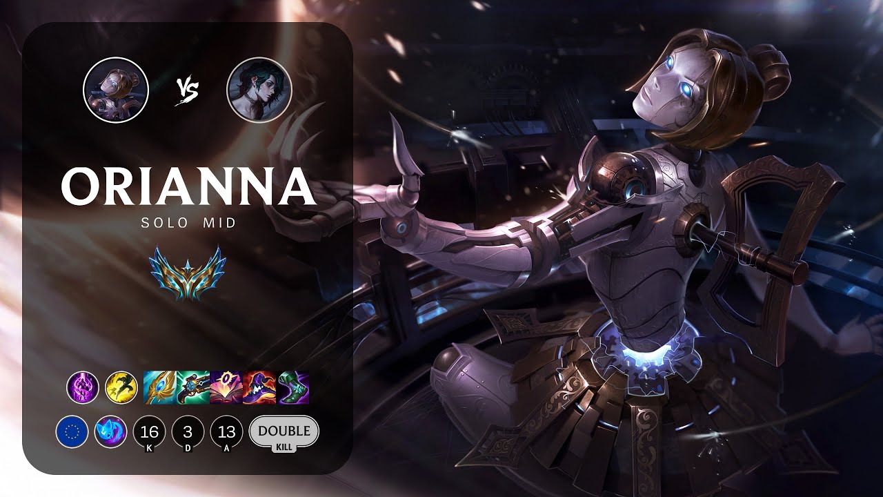 Orianna Mid vs Hwei - EUW Challenger Patch 14.7