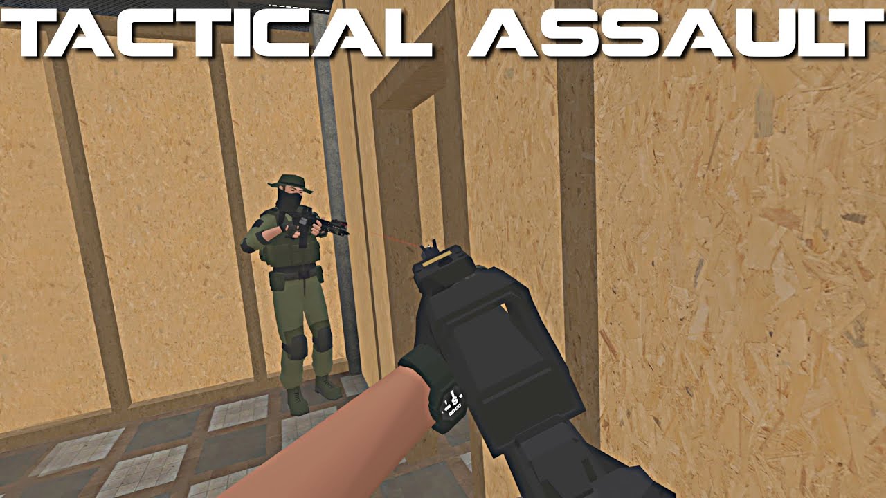 Real CQB in Tactical Assault VR with the DPVR E4!