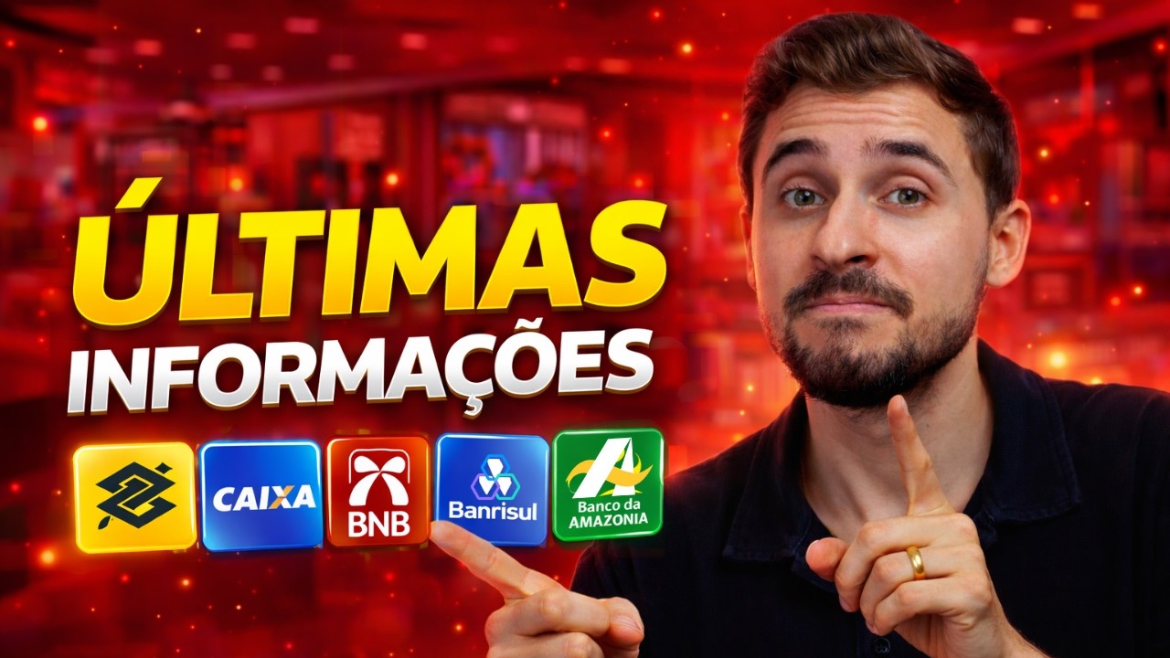 ÚLTIMAS NOTÍCIAS - CONCURSOS BANCO DO BRASIL, CAIXA, BNB, BANRISUL E BASA