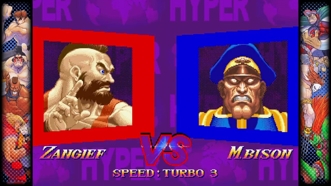 Zangief vs Bison