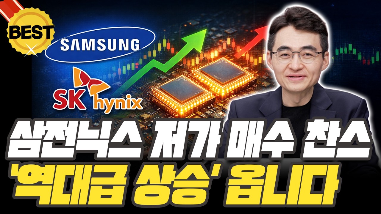 삼성전자&middot;하이닉스 '역대급 저점' 확신합니다! 저가 매수 찬스 왔습니다 [염승환 이사 / LS증권]