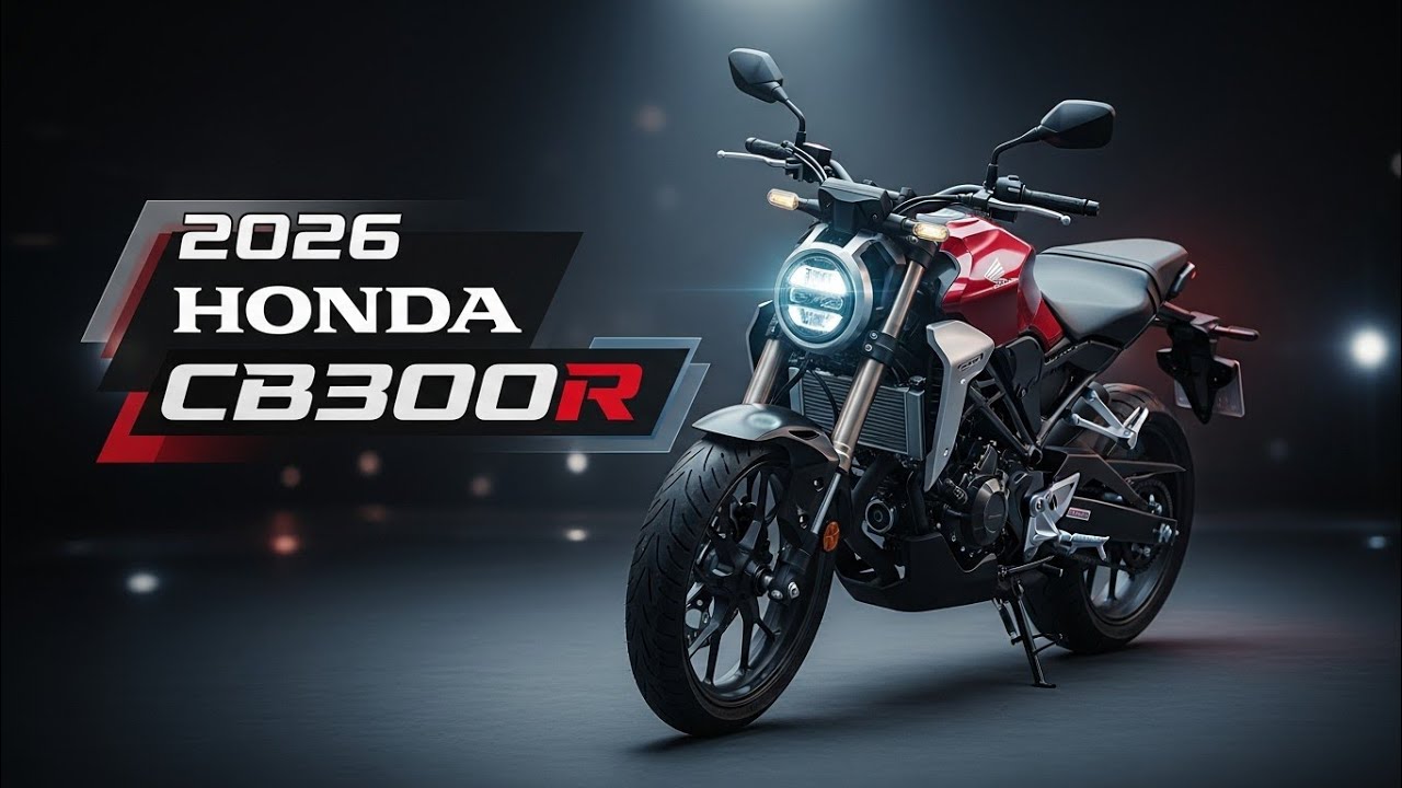 Nowa Honda CB300R na rok 2026 jest już dostępna &mdash; lekka bestia, kt&oacute;rej nigdy się nie spodziewałeś...