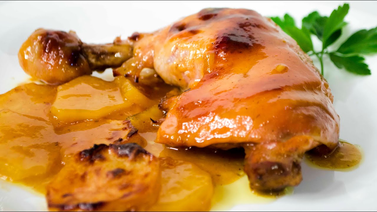 Pollo a la Mostaza Agridulce - Como Hacer Pollo con esta fácil receta de Miel y Mostaza!