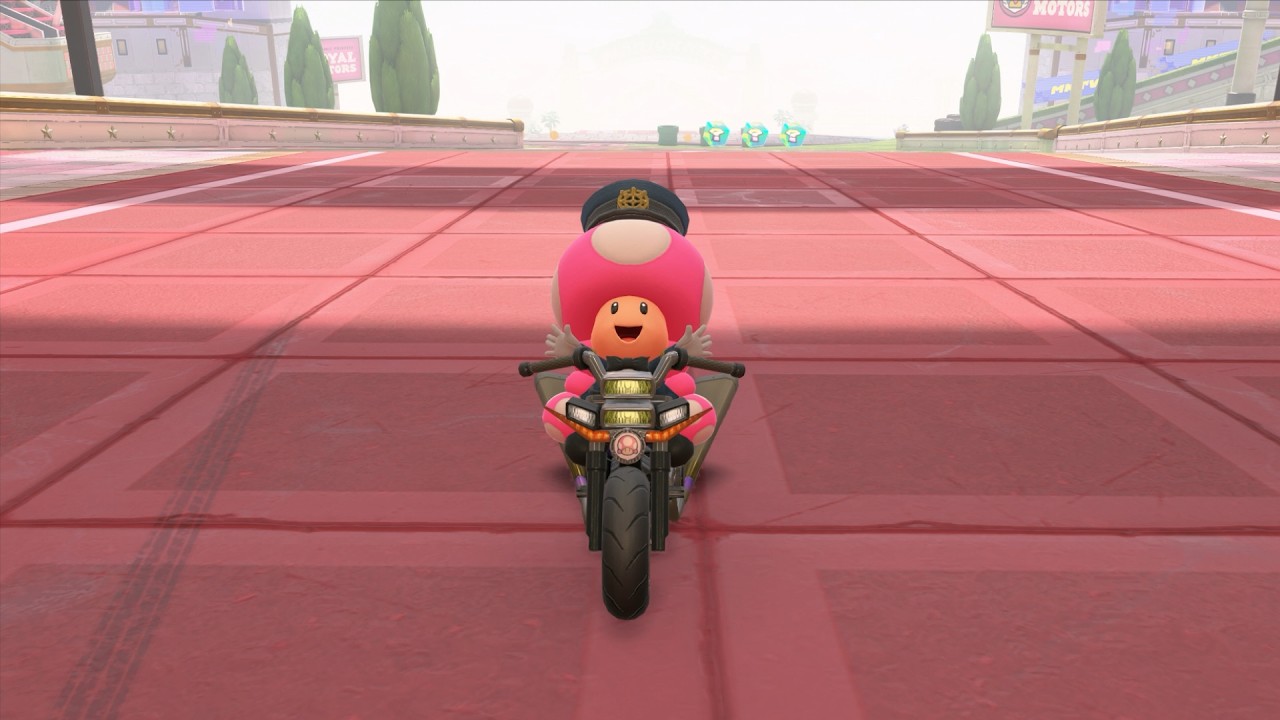 Mario kart world with views