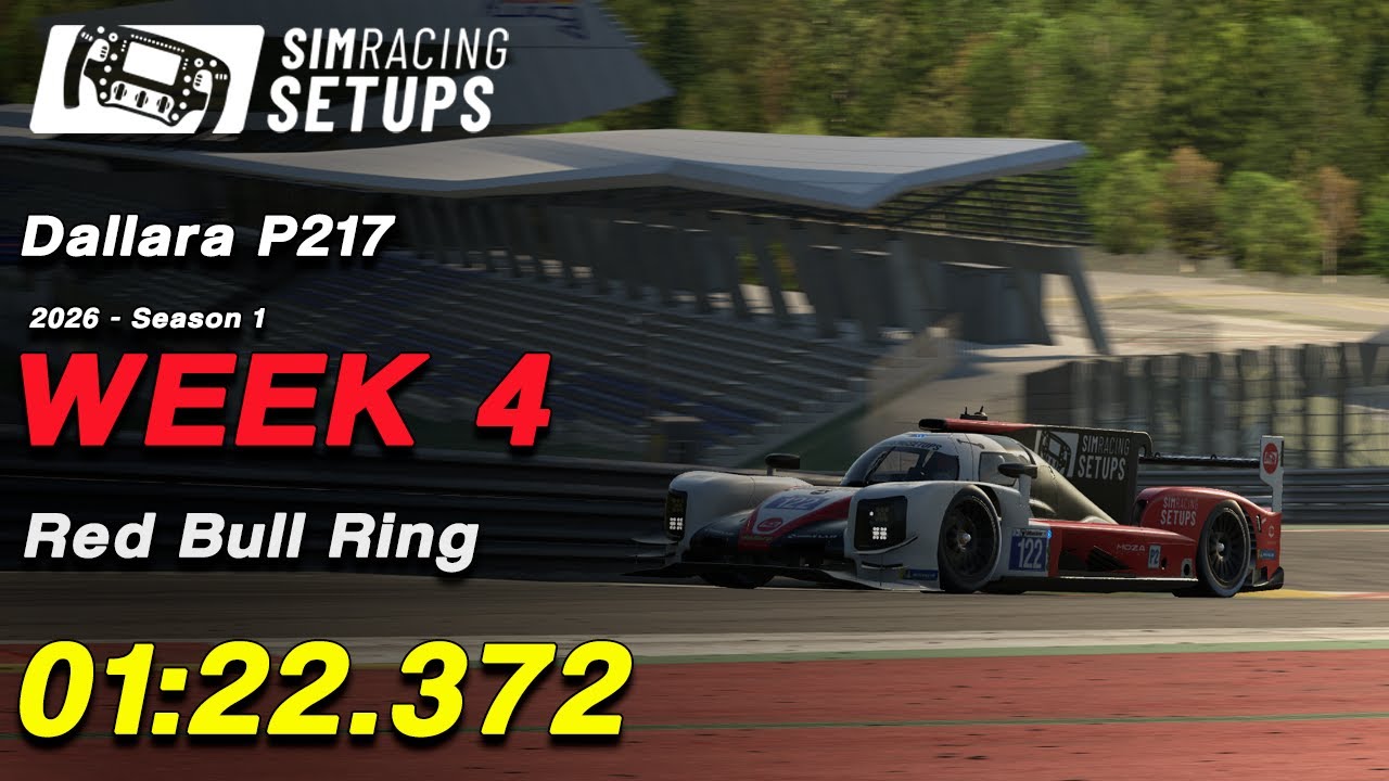 IRacing - LMP2 - Hotlap Red Bull Ring 01:22.373 + SETUP (2026S1 W4)