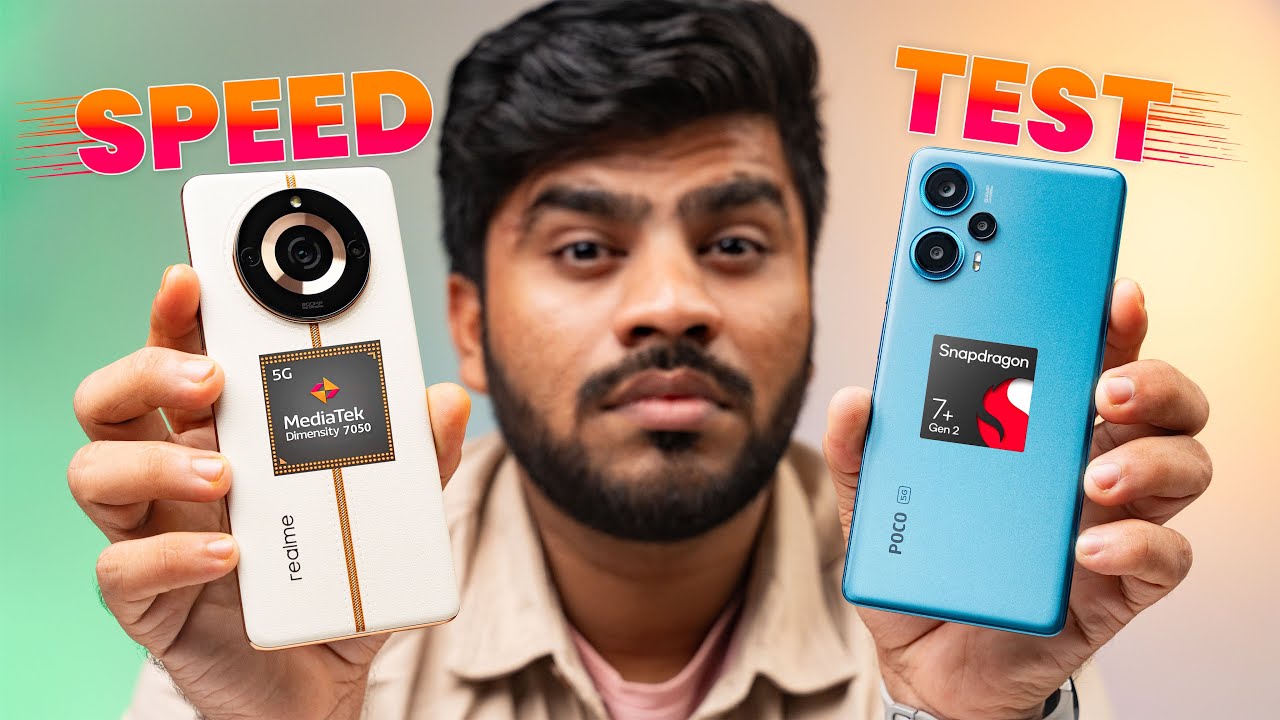 Realme 11 Pro+ 🆚 POCO F5 {DM7050 vs SD 7Gen2} Speed Test - Not Even Close 😳