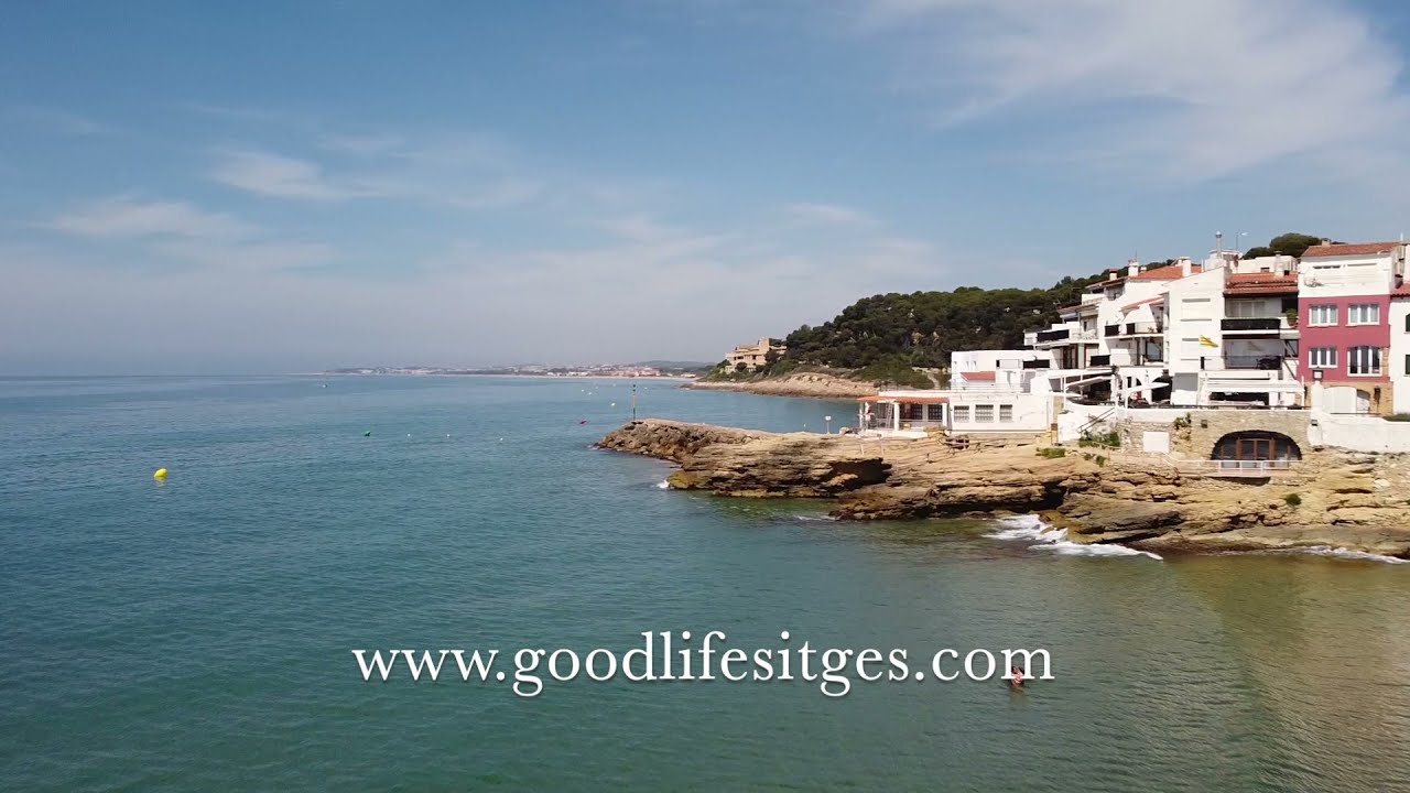 Roda de Bará playa drone video
