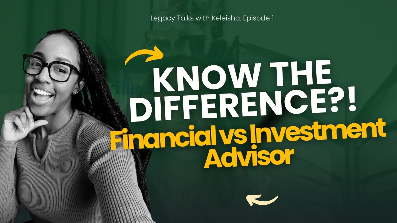 Financial advisors vs Investment advisors