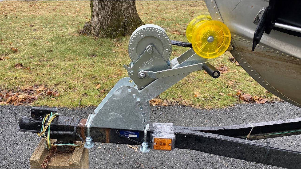 How to Replace a Winch Seat/Post on a Small Boat Trailer