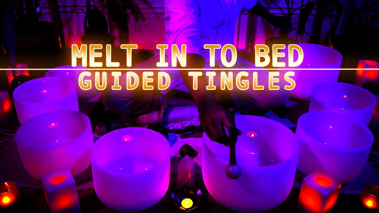 Guided Insomnia Meditation - Lose Yourself in Sound Bath | Tingles | Sleep Sounds for Stress | ASMR