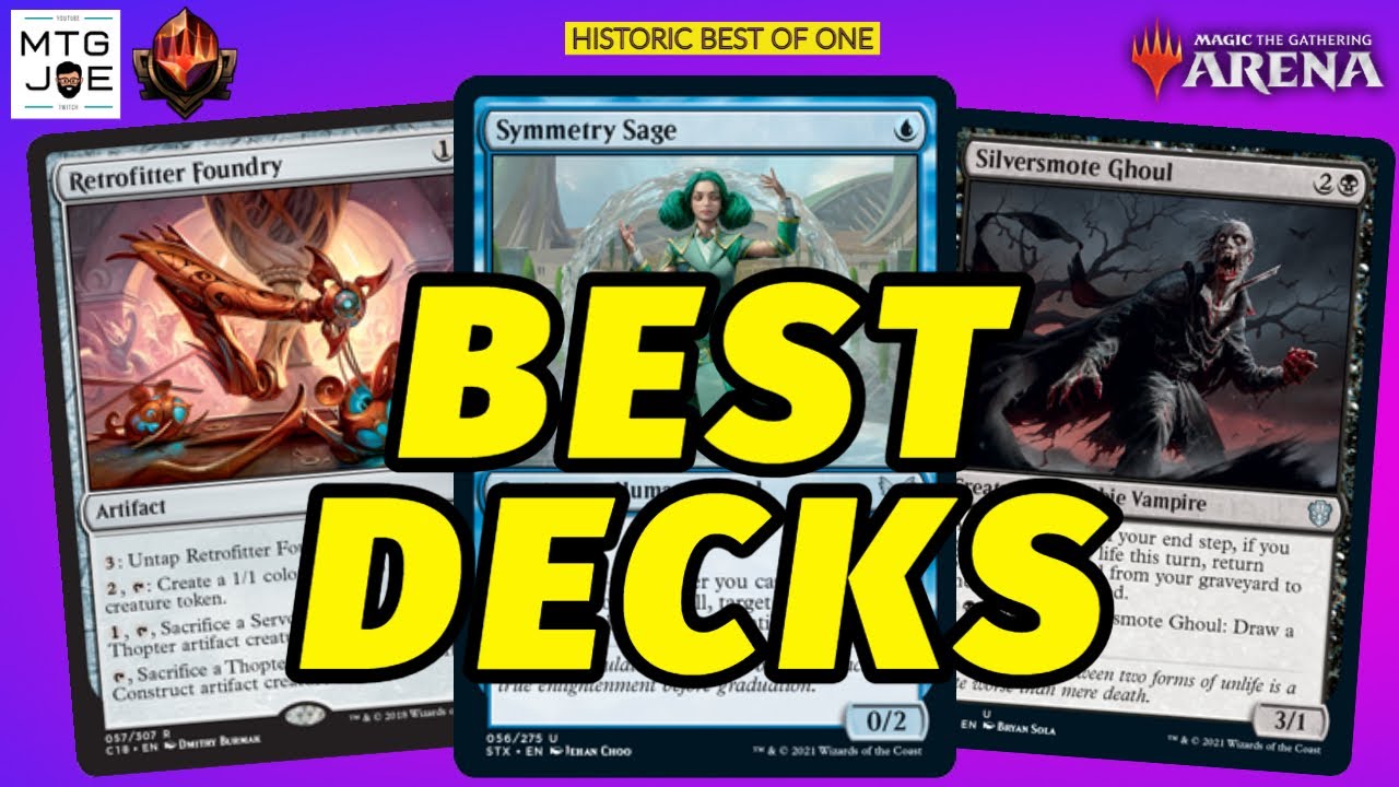 Best Decks Historic Best of One (Bo1) on MTG Arena