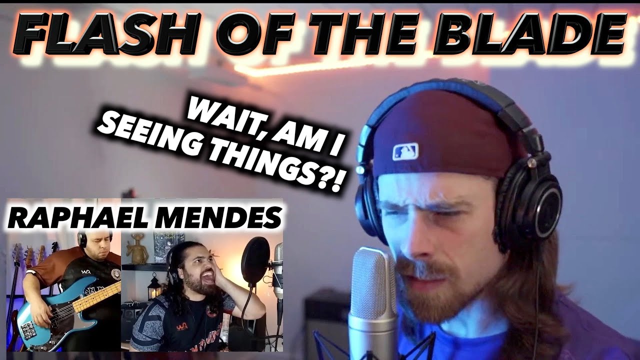 Raphael Mendes sounds EXACTLY like Bruce Dickinson from IRON MAIDEN!!! FIRST REACTION!