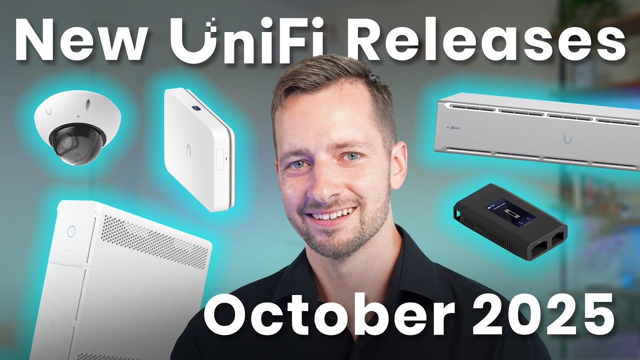 Новые продукты UniFi в октябре 2025 г. | Ubiquiti UPS 2U, SFP Wizard, G6 Pro Dome