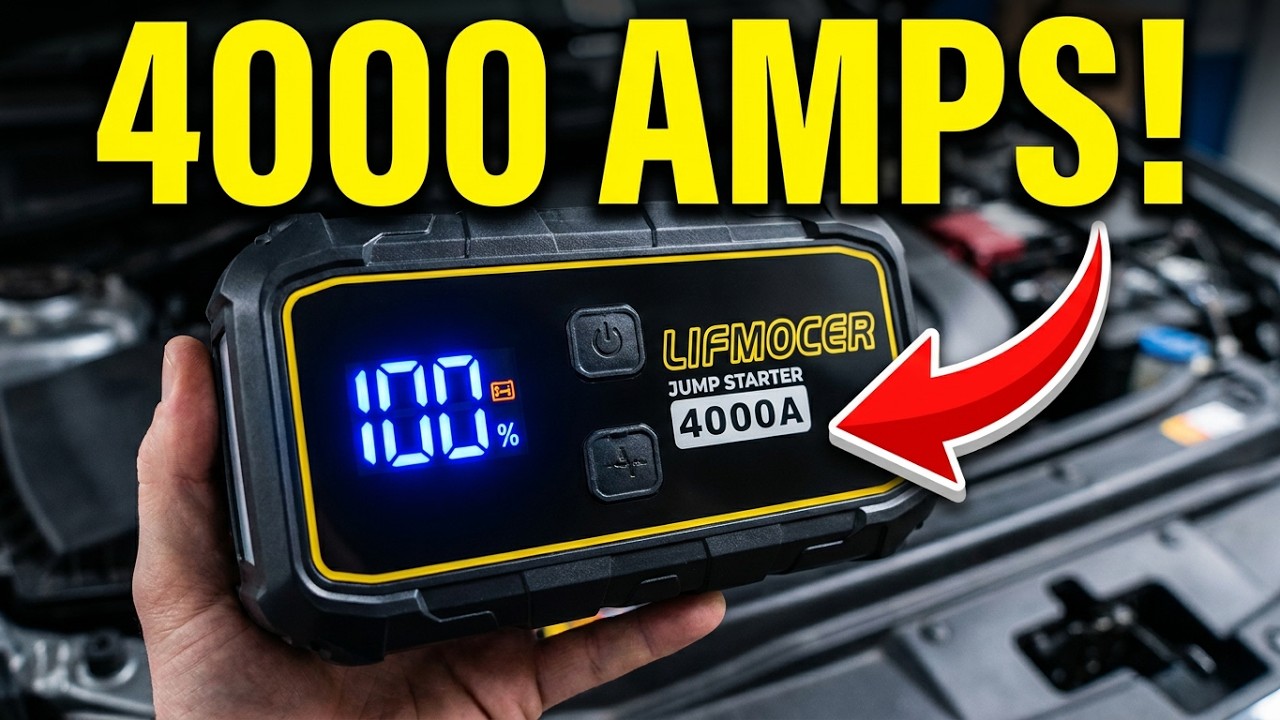 Is the LIFMOCER 4000A jump starter the BEST on the market?