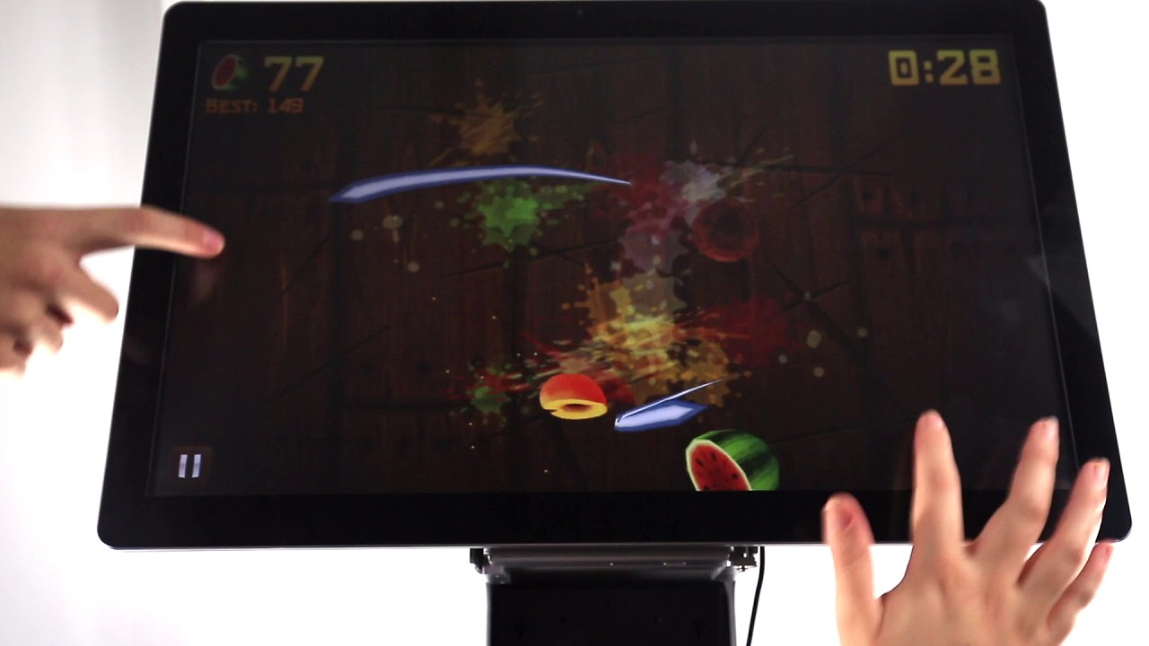 Gaming features of an Elo Touchscreen
