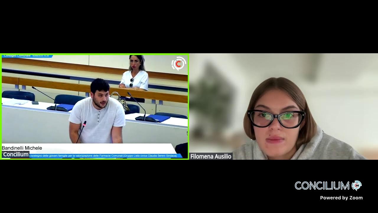 Consiglio Comunale - Seduta del 30.09.2025