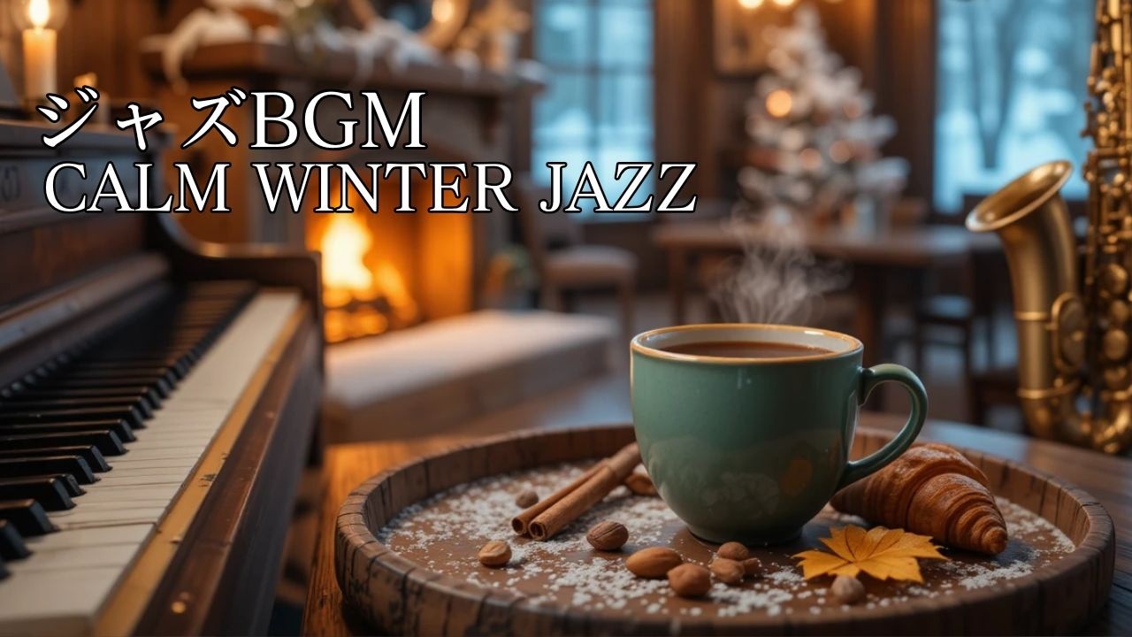 【作業用BGM】澄みきった静けさのウィンタージャズ｜深く没入できる冬カフェ作業音楽 ❄️☕ | Winter Jazz for Extended Study