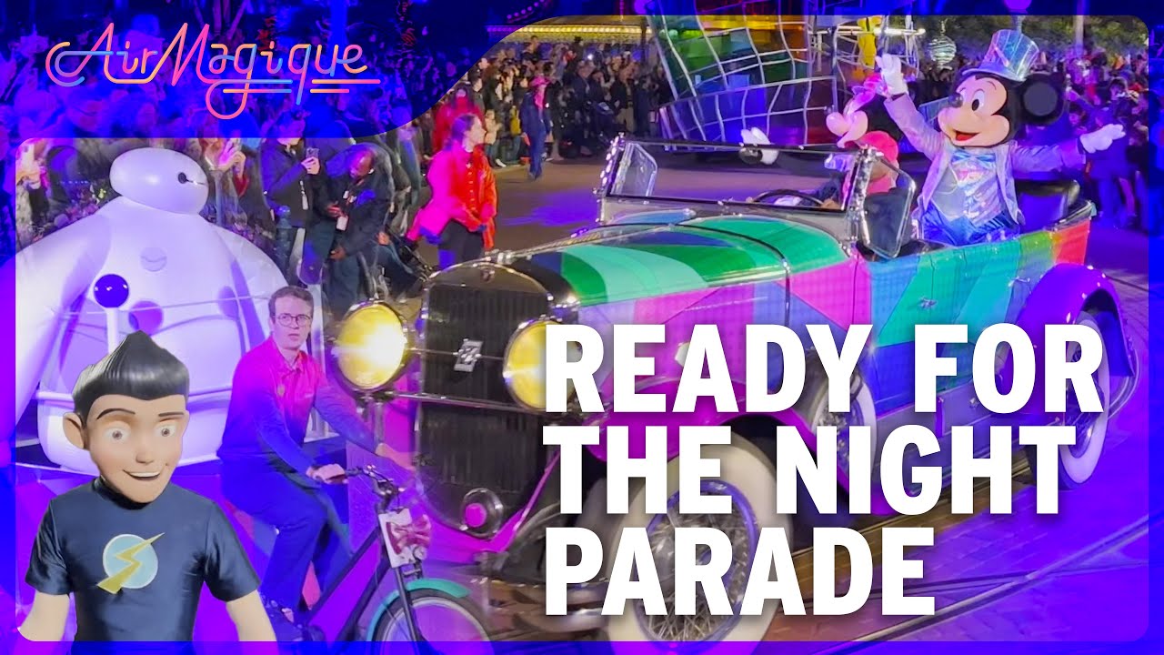 Ready For The Night Parade | Full Parade | Disneyland Paris New Year's Eve Party | 2022 | 4K