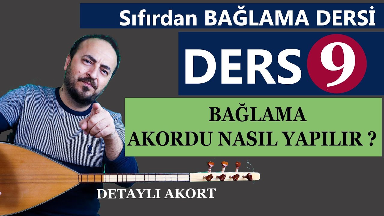 BAĞLAMA AKORDU NASIL YAPILIR ? Tellerinizi koparmayın. ** YouTube nin en detaylı akort videosu**