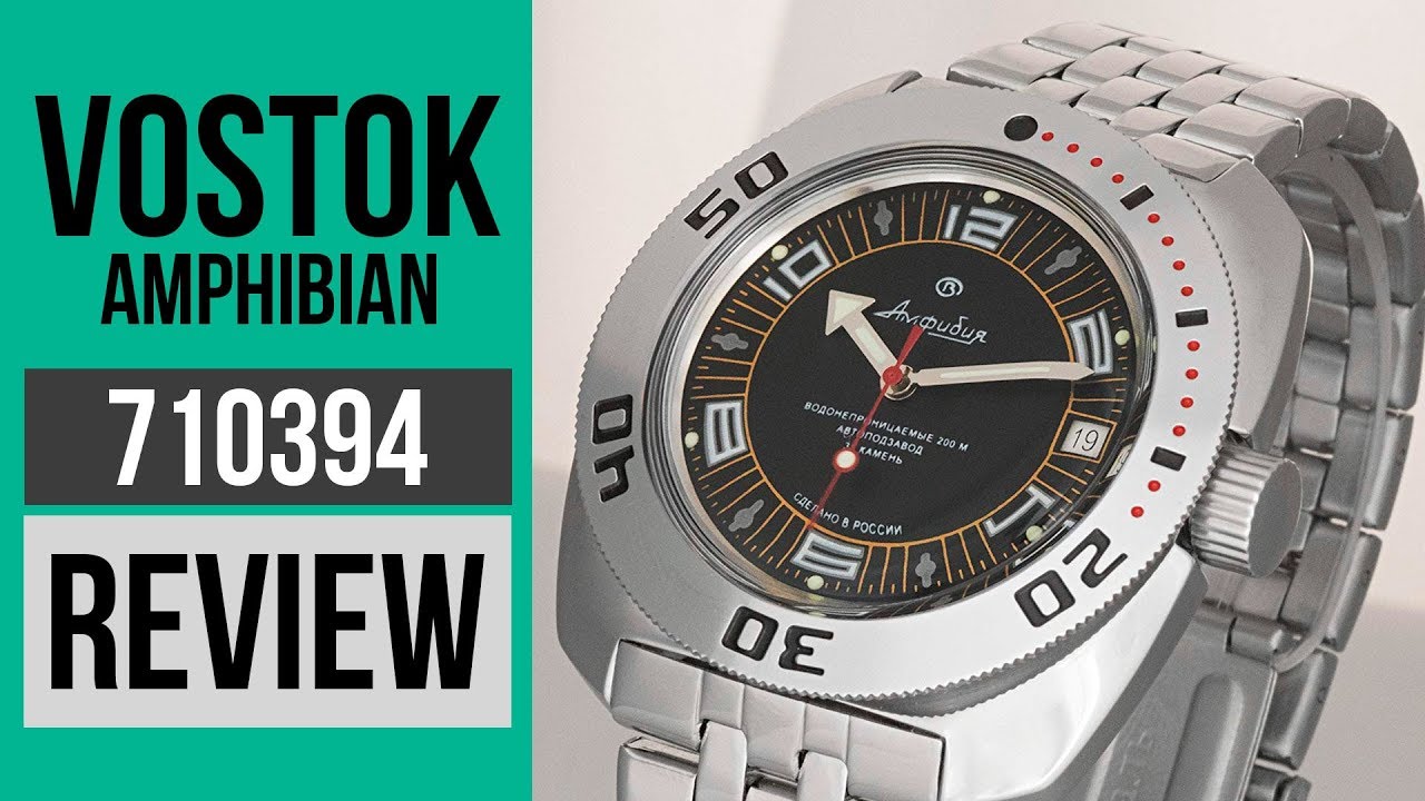 Vostok Amphibian 710394 Ministry case diver watch review