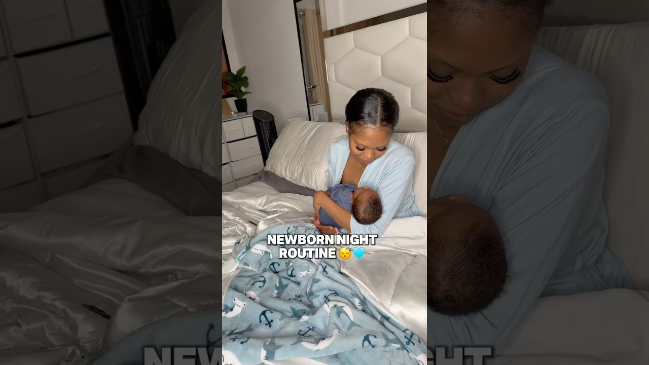 Night Routine With My Newborn Baby Boy (SOLO MOM) 😍