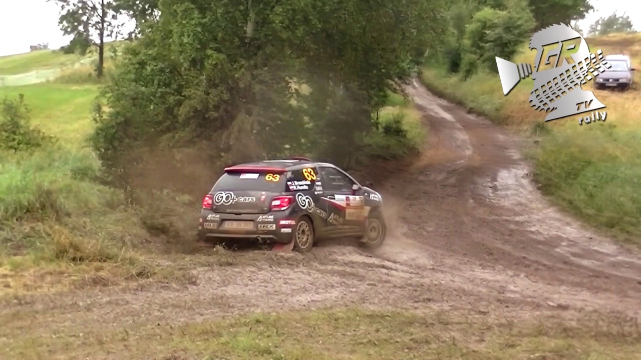 WRC 74° Rally Poland 2017 | ONE MUDDY CORNER with MISTAKES | SS 2 Chmielewo by GRB