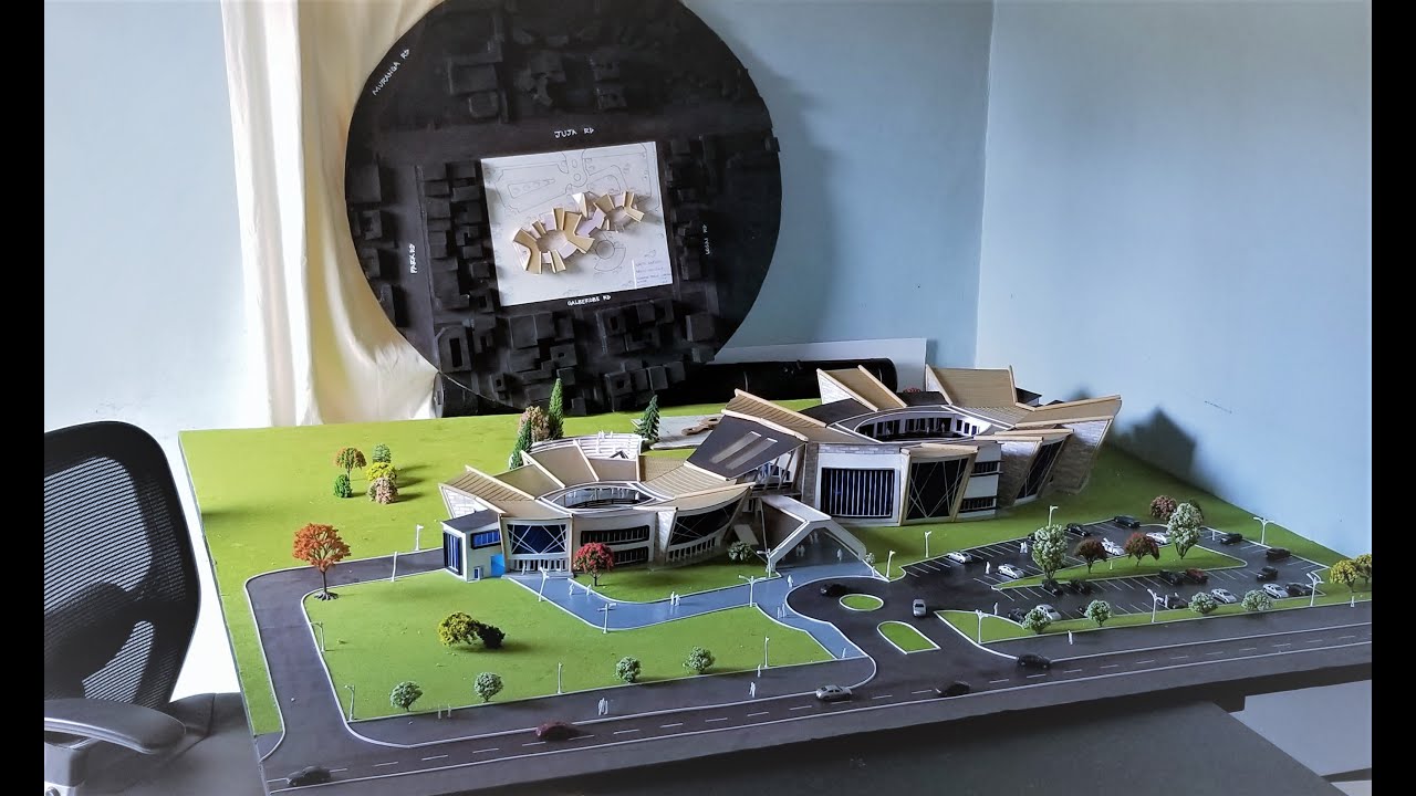 MAKING HUGE ARCHITECTURAL MODELS ( FINAL YEAR ARCHITECTURE  THESIS PROJECT)