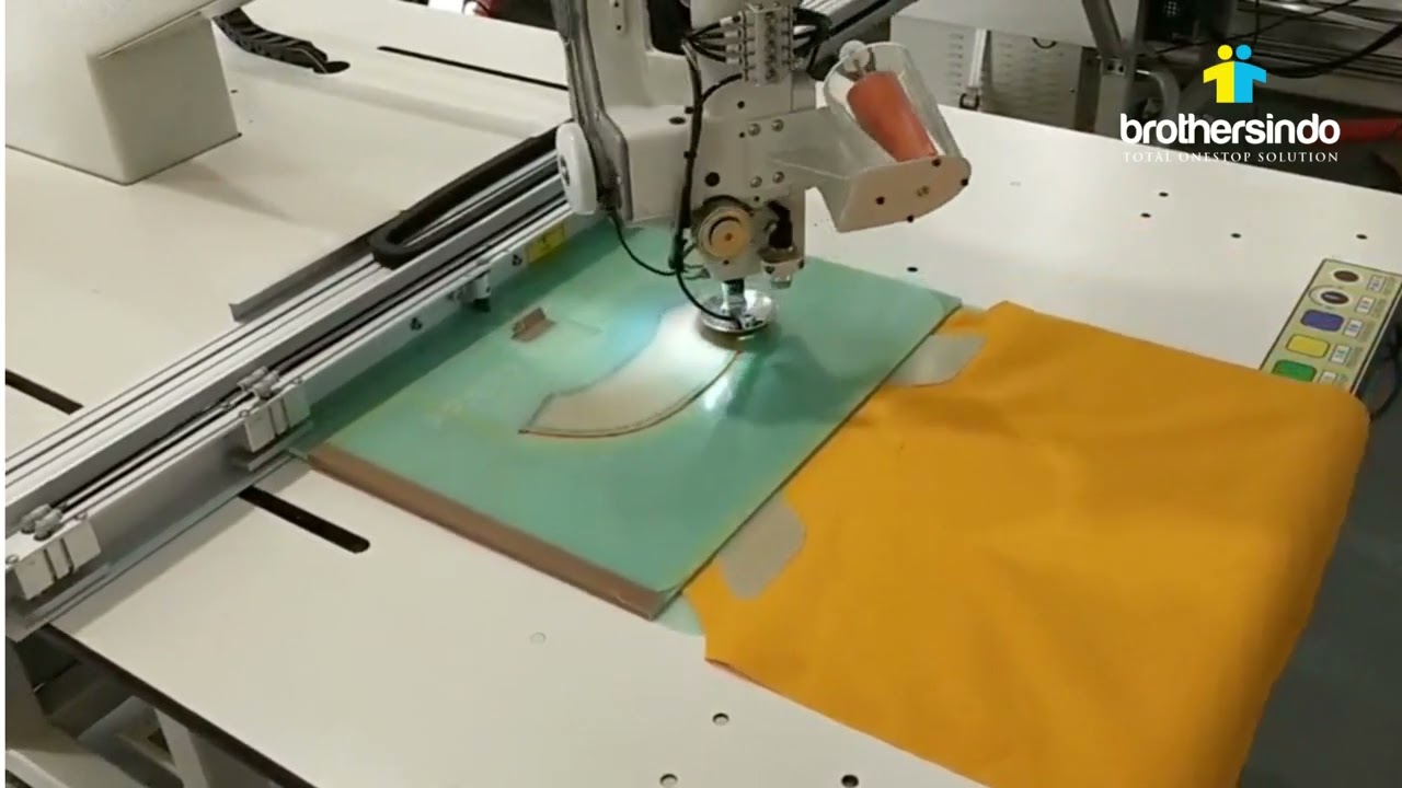 JUITA JTK10 1000A : 360 DEGREE MACHINE HEAD ROTATE AUTOMATIC TEMPLATE MACHINE WITH LASER FUNCTION